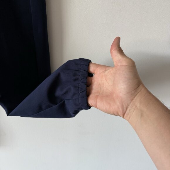 Womens FIGS Technical Collection Navy Blue Polyester Blend Scrub Pants Size S - Picture 8 of 16